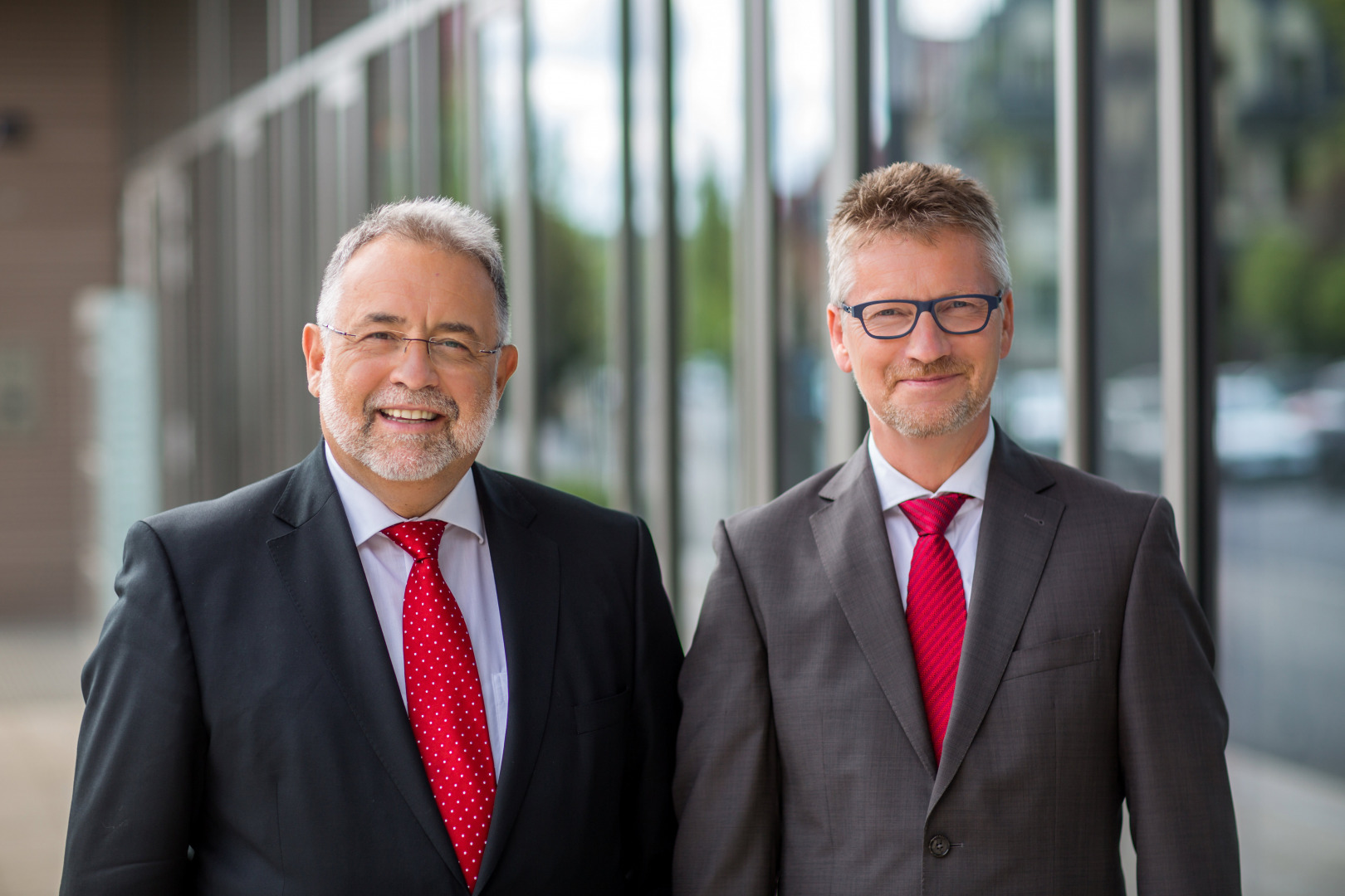 Dr. Peter Traut und Dr. Ralf Pieterwas